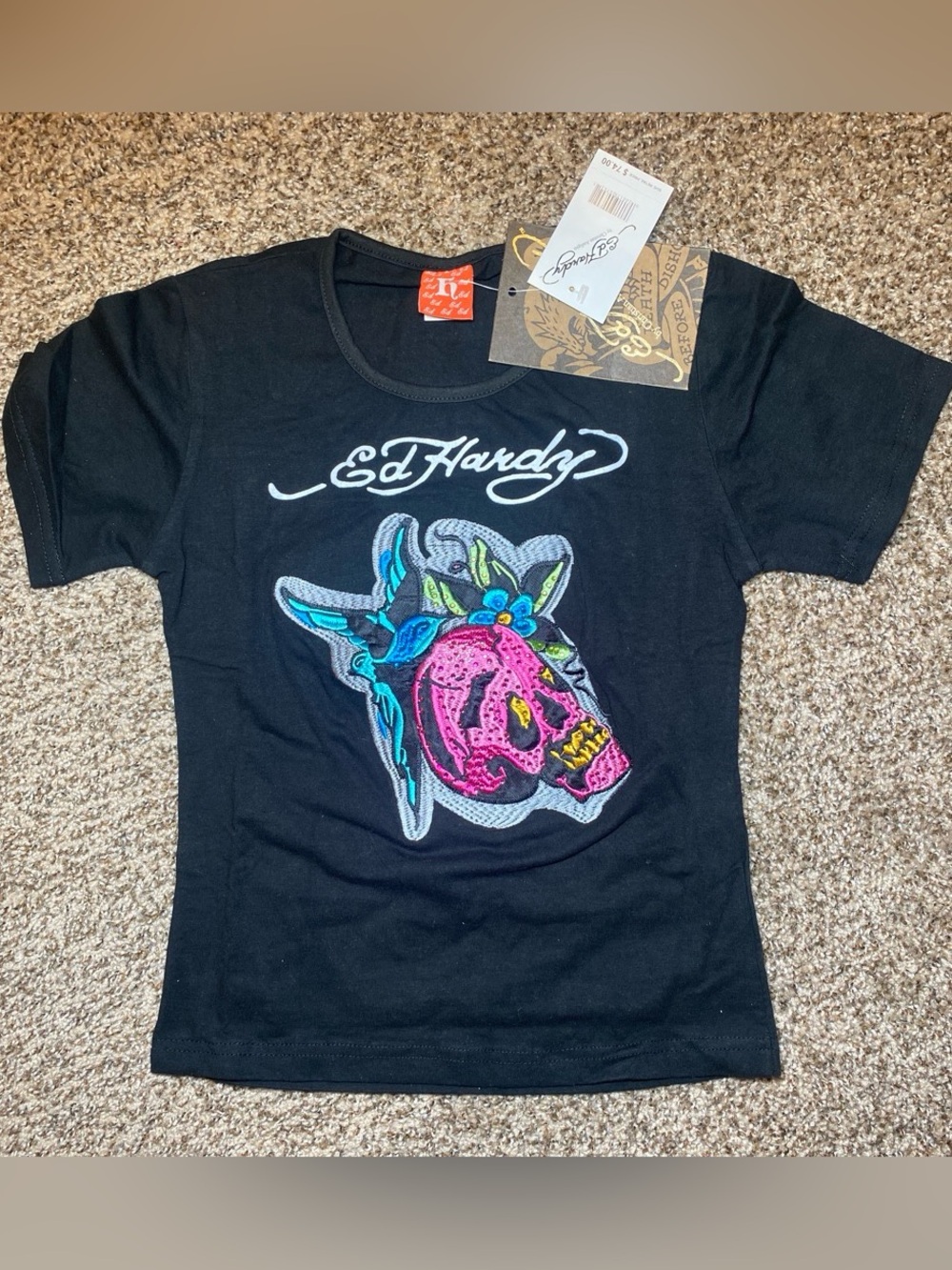 Ed hardy Black Tee